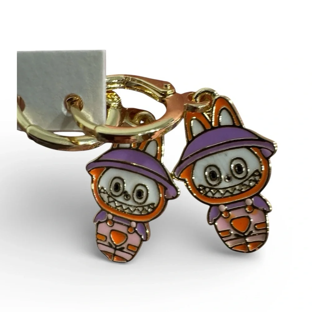 Pretty Bird Jewelry Labubu Earrings